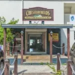 The front of the restaurant Chesterfields in Phillipsburg sxm 