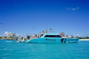 3 Island Adventure snorkeling sail with Boomerang Boat Charters
