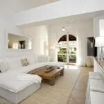 Living room in villa marina in st Maarten 