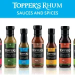 Topper's Rhum Sauces collection new