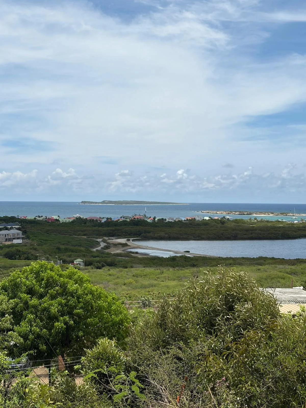 View of Tintamarre from st maarten main land