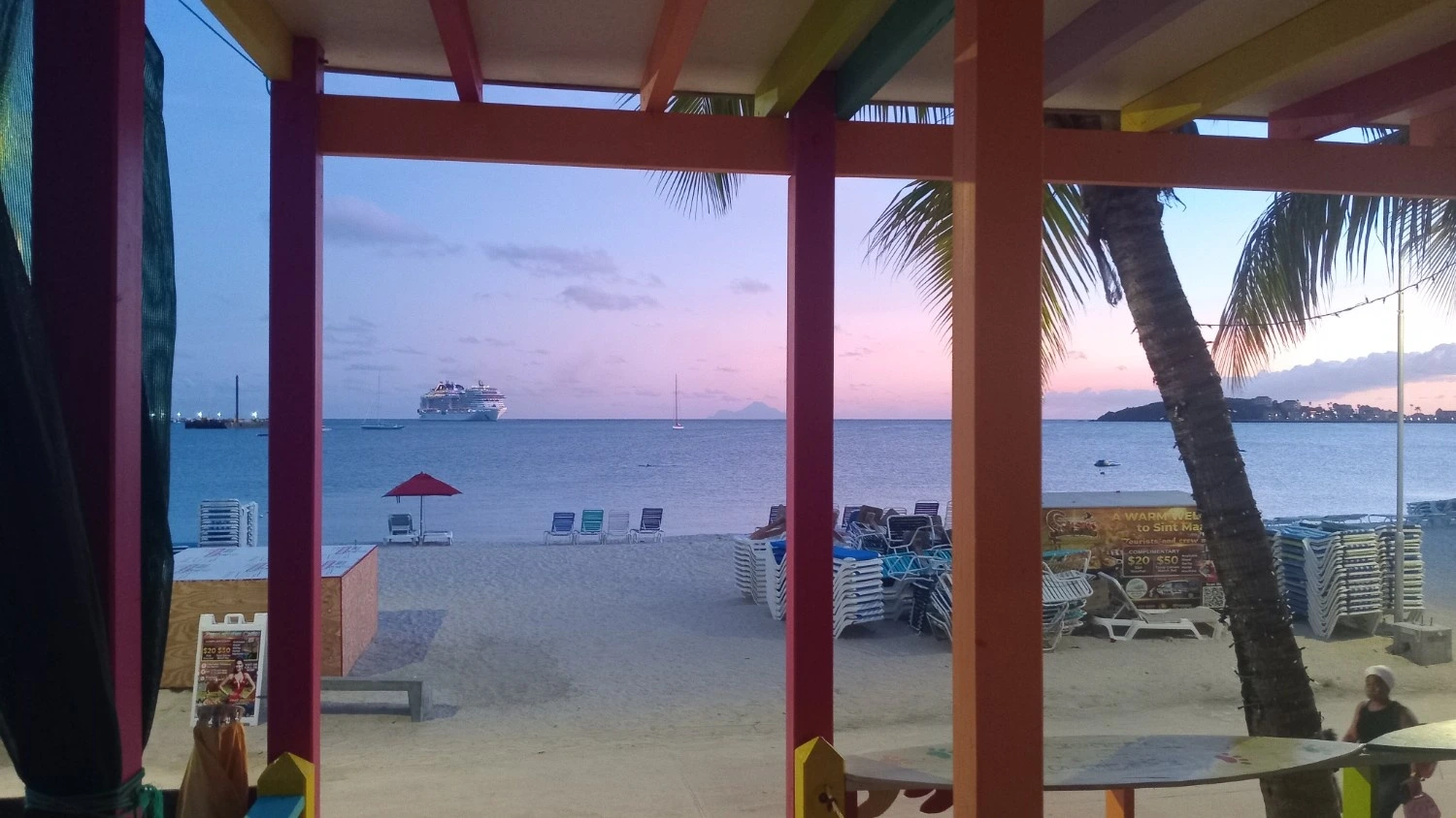 View of Great Bay from the Philipsburg Boardwalk